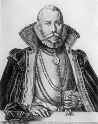 Retrado de Tycho Brahe.