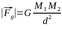 Fórmula da Gravitação Universal